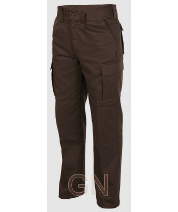 Pantalones táctico, bielástico, multibolsillos con refuerzos
