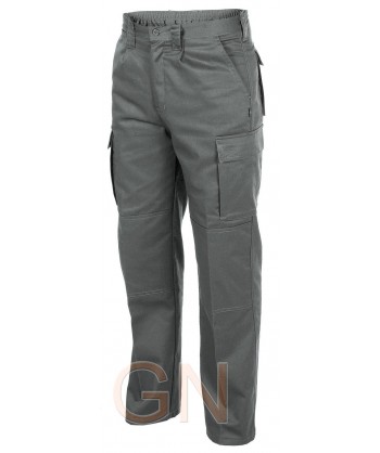 Pantalones táctico, bielástico, multibolsillos con refuerzos