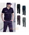 Pantalones táctico, bielástico, multibolsillos con refuerzos