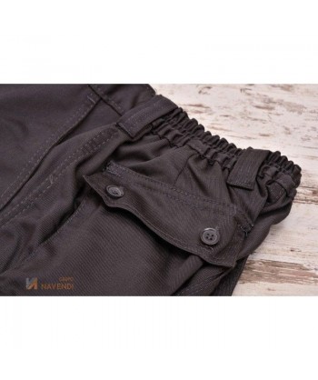 Pantalones multibolsillos con refuerzos. Muy fuertes marrones