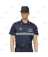Polo monocolor de manga corta para Policía Local de Valencia