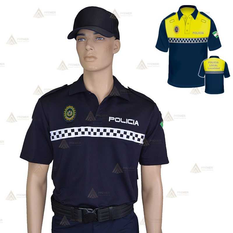 Polo de manga corta para Policía Local de Andalucía