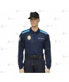 Polo bicolor de manga larga para Policía Local de Galicia