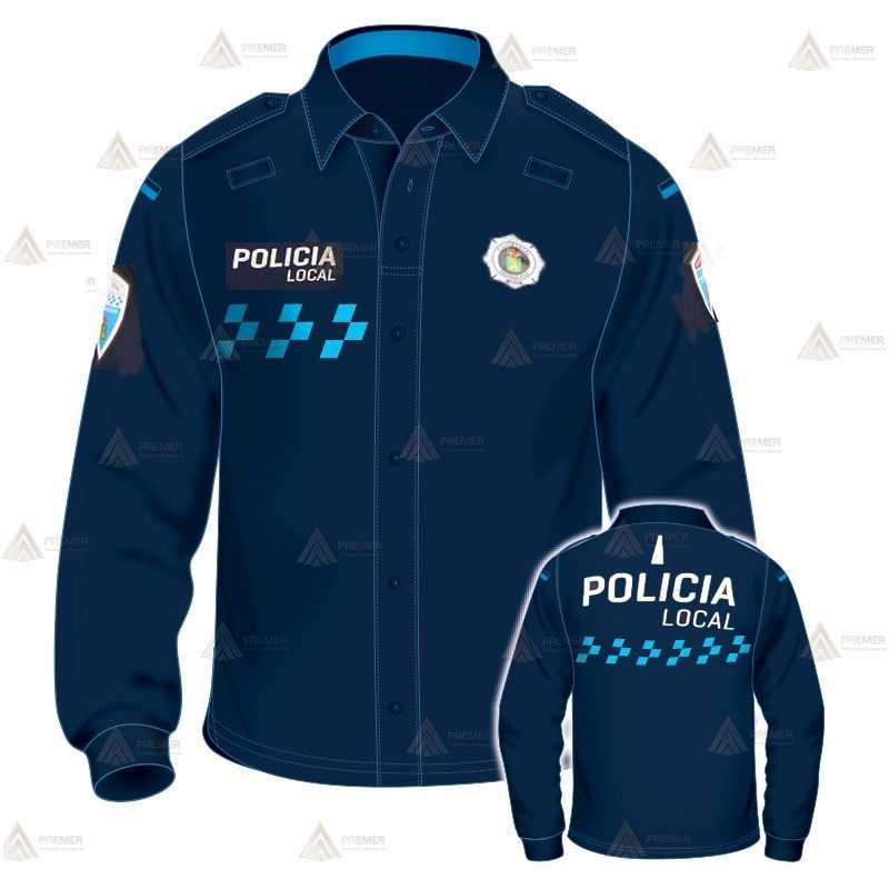 Polo de manga larga para Policía Local de Castilla la Mancha