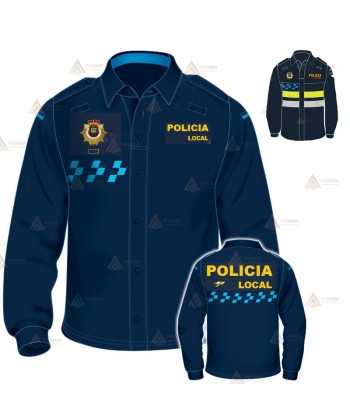 Polo de manga larga para Policía Local de La Rioja