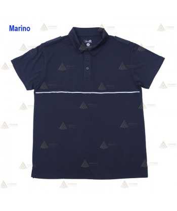Polo transpirable y antibacteriano de manga corta para vigilantes de seguridad