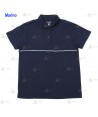 Polo transpirable y antibacteriano de manga corta para vigilantes de seguridad