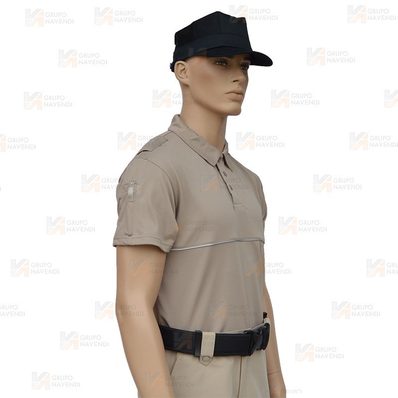 Polo transpirable y antibacteriano de manga corta para Agentes Forestales y Medioambientales