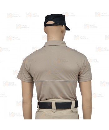 Polo transpirable y antibacteriano de manga corta para Agentes Forestales y Medioambientales