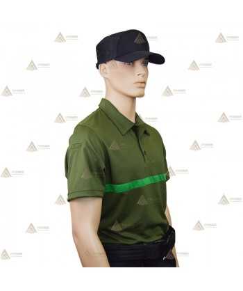Polo de manga corta personalizable para Agentes Forestales
