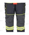 Cubrepantalón de intervención para bomberos con cintas segmentadas