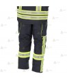 Cubrepantalón de intervención para bomberos con cintas segmentadas