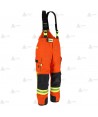 Cubrepantalón de intervención Premiun para bomberos color naranja