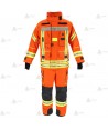 Cubrepantalón de intervención Premiun para bomberos color naranja