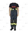 Cubrepantalón de intervención Premiun para bomberos color azul marino