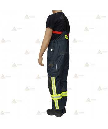 Cubrepantalón de intervención Premiun para bomberos color azul marino