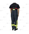 Cubrepantalón de intervención Premiun para bomberos color azul marino