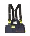 Cubrepantalón de intervención Premiun para bomberos color azul marino