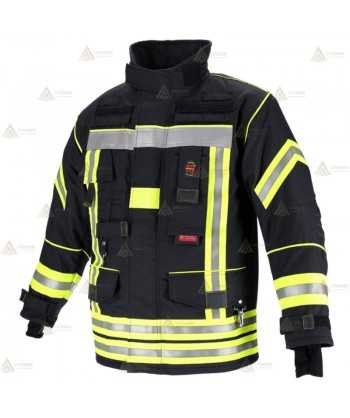 Chaquetón de intervención Premium para bomberos color azul marino