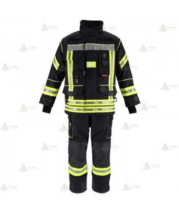 Chaquetón de intervención Premium para bomberos color azul marino
