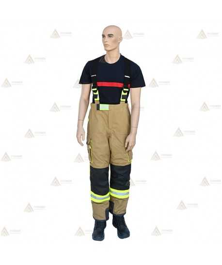 Cubrepantalón de intervención Premiun para bomberos color arena