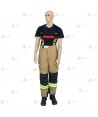 Cubrepantalón de intervención Premiun para bomberos color arena