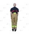 Cubrepantalón de intervención Premiun para bomberos color arena