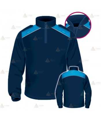 Polo bicolor cuello cisne personalizable para Policía Local