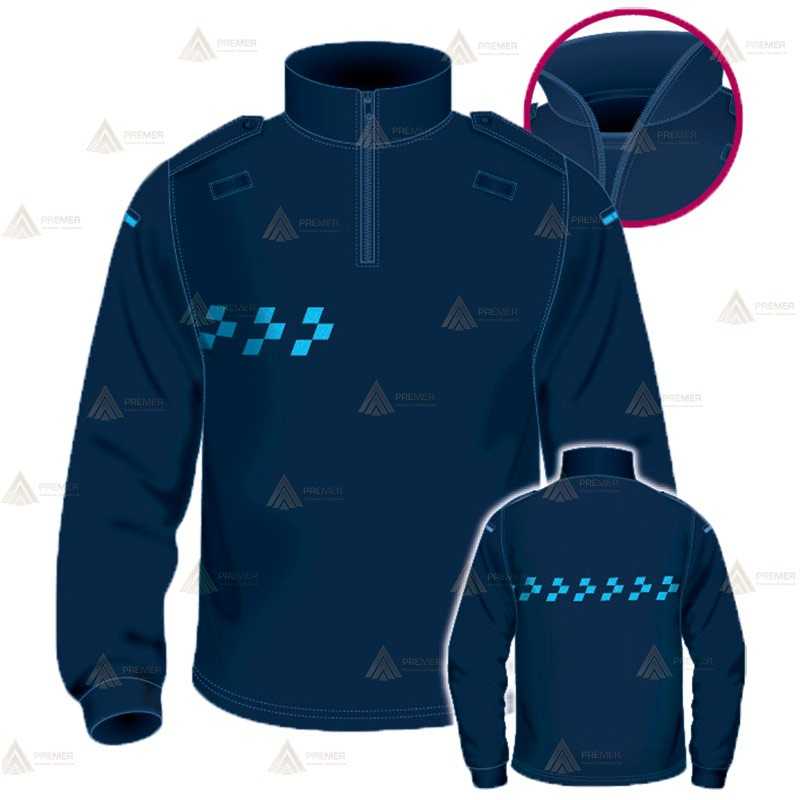 Polo cuello cisne personalizable para Policía Local