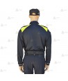 Polo térmico bicolor marino/amarillo flúor de manga larga para Policía Local