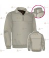 Jersey polar con media cremallera color arena para Agentes Rurales y Medioambientales