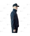 Jersey softshell monocolor azul marino con membrana PU para Policía Local