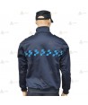 Jersey softshell monocolor azul marino con membrana PU para Policía Local