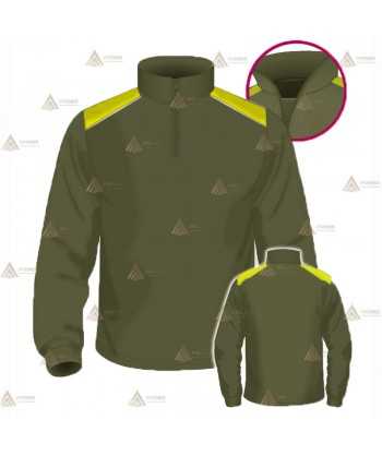 Polo con cuello cisne para Agentes Forestales y Medioambientales en color