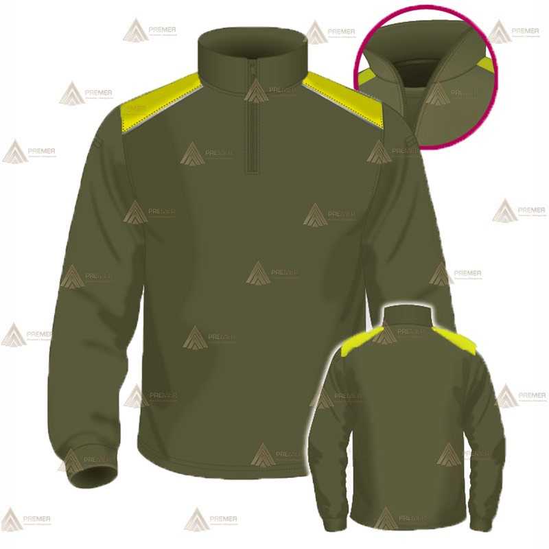 Polo con cuello cisne para Agentes Forestales y Medioambientales en color
