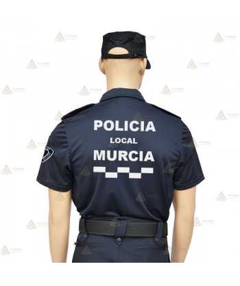 Polo mono color de manga corta para Policía Local de Murcia