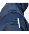 Chaqueta softshell monocolor con  damero azul y membrana PU para Policía Local