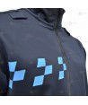 Chaqueta softshell monocolor con  damero azul y membrana PU para Policía Local