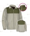 Chaqueta softshell color Arena y verde militar con membrana PU para Agentes Rurales y Medioambientales