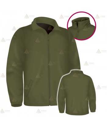 Chaqueta softshell color verde militar con membrana PU para Agentes Rurales