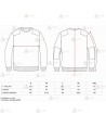 Jersey de cuello redondo con refuerzos en codos color kaki