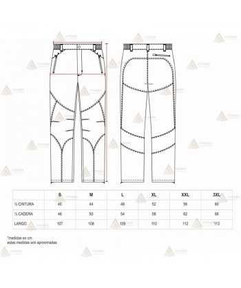 Pantalón Ripstop sport multibolsillos bielástico con refuerzos para Agentes Forestales  y medioambientales