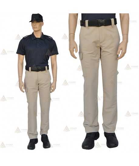 Pantalón bielástico de invierno color Arena para Agentes Rurales y medioambientales