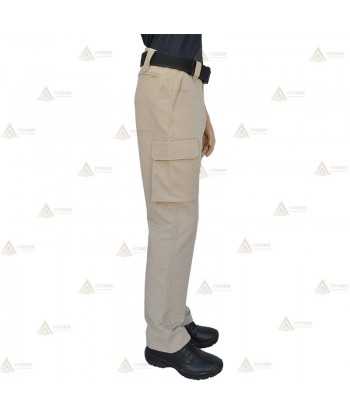 Pantalón bielástico de invierno color Arena para Agentes Rurales y medioambientales