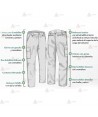 Pantalón bielástico con forro polar desmontable para Agentes Rurales