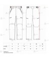 Pantalón impermeable sport color verde caza/negro multibolsillos con refuerzos para Agentes rurales y forestales