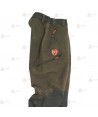 Pantalón impermeable sport color verde oliva/verde bosque multibolsillos con refuerzos para Agentes rurales y forestales