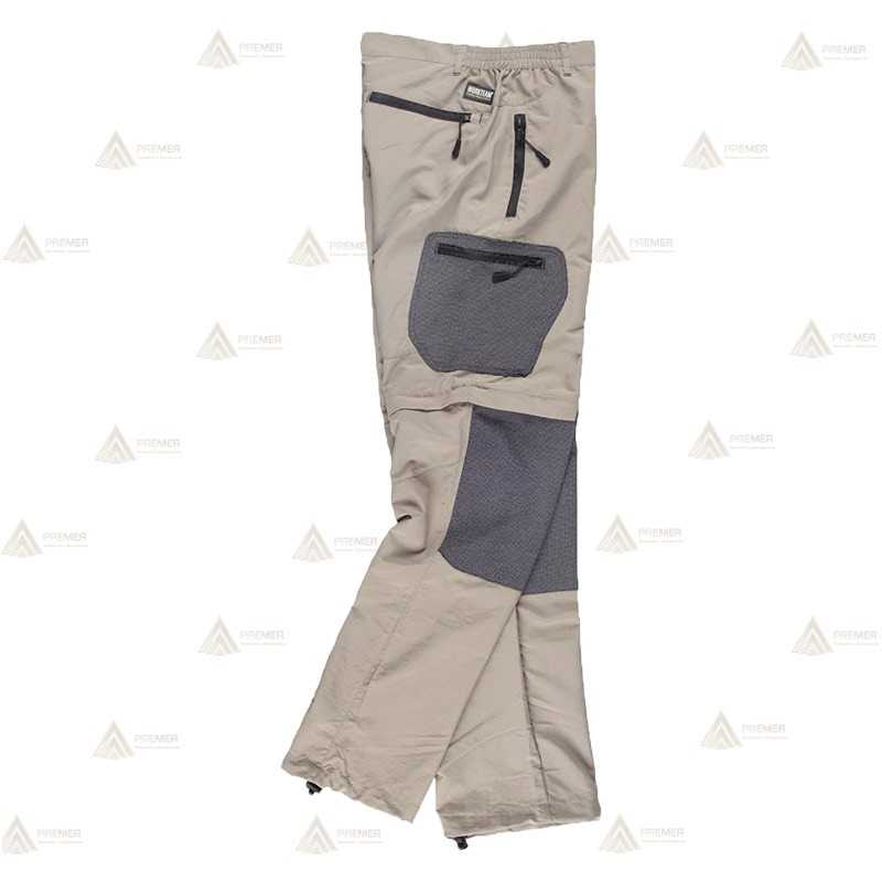 Pantalón Ripstop color beige multibolsillos desmontable y transpirable para Agentes Rurales y medioambientales