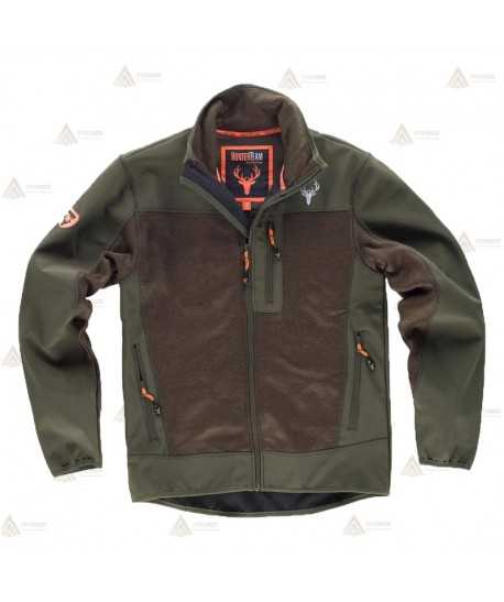 Chaqueta softshell combinada con tejido de punto para Agentes Rurales