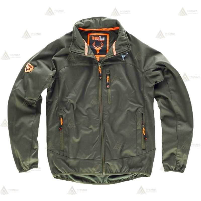 Cazadora softshell de verano sin capucha para Agentes Forestales